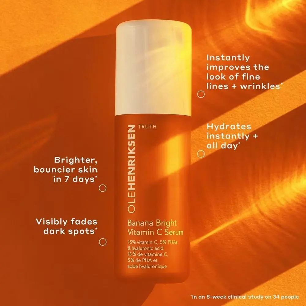 OLEHENRIKSEN Banana Bright 15% Vitamin C Dark Spot Serum 1oz